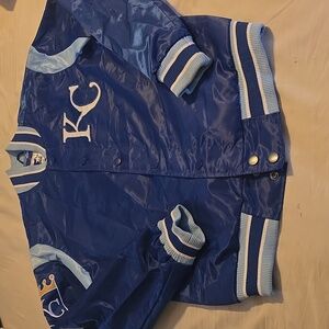 STARTER Kansas City Royals Lightweight Jacket Perfect For The New Season!!! Med